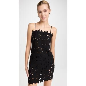 MSGM Cutout Mini Dress Set Black - 36/4